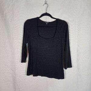 Liverpool Women’s Medium Black 3/4 Sleeve Knit Blouse